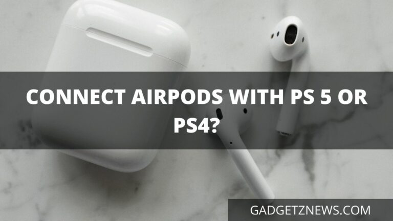 connect Apple Airpods with PS 5