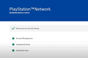 Check the PS 5 Server Status