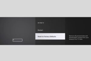 Restore Firestick